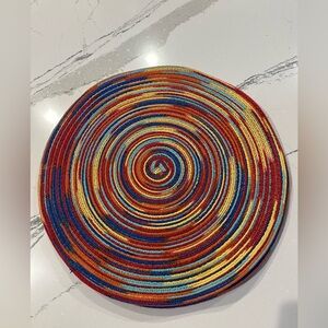 Place mats. Rainbow color